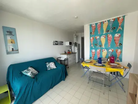 Studio 25 m² vue mer à La Grande Motte, 30 m plage : photo 19
