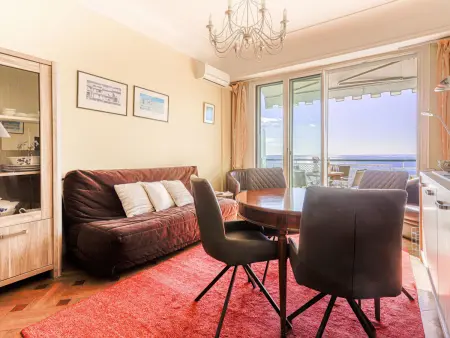 Appartement à Nice, vue mer panoramique et terrasse sud : photo 5