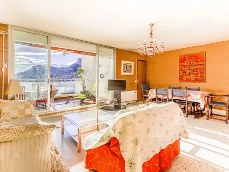 Apt 75 m² vue mer à Menton, terrasses sud : photo 6