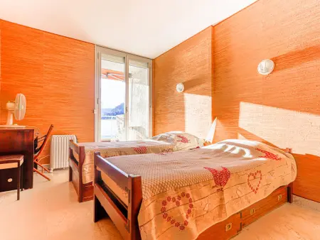 Apt 75 m² vue mer à Menton, terrasses sud : photo 14