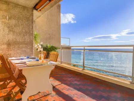 Apt 75 m² vue mer à Menton, terrasses sud : photo 17