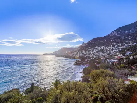 Apt 75 m² vue mer à Menton, terrasses sud : photo 19
