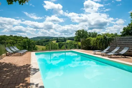 Maison Olivier - 4 chambres, piscine privée à Teillots : photo 10