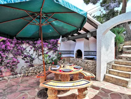 Maison Flova à Javea – vue mer, piscine et jardin 1 000 m² : photo 4