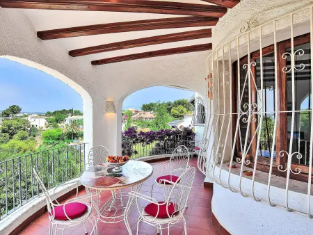 Maison Flova à Javea – vue mer, piscine et jardin 1 000 m² : photo 13