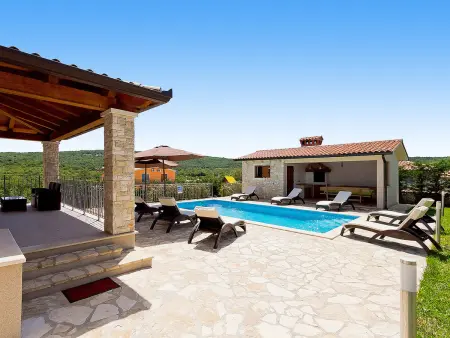 Villa Lucija à Labin : 10 personnes, piscine privée : photo 25