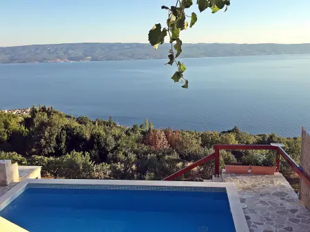Maison Juraj avec piscine privée et vue mer à Omiš : photo 22