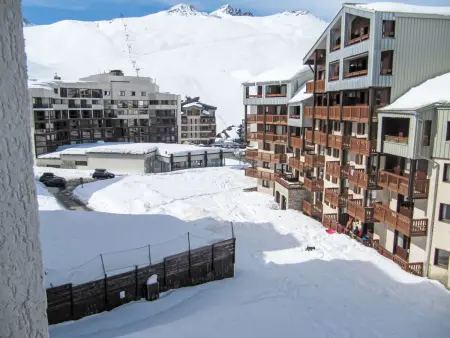Studio rénové Les Tommeuses, skis au pied à Tignes : photo 7