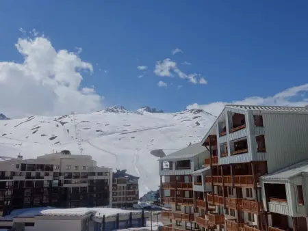 Studio rénové Les Tommeuses, skis au pied à Tignes : photo 10