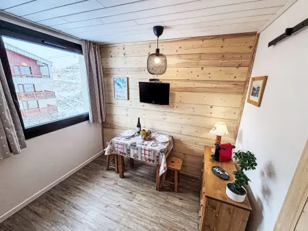 Studio rénové Les Tommeuses, skis au pied à Tignes : photo 12