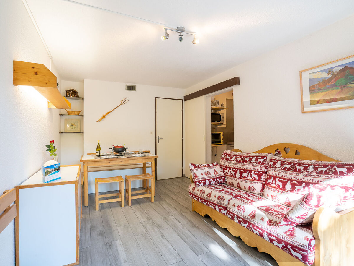 Studio 28 m² Lunik Orion, balcon sud, 50 m des pistes - Photo 2