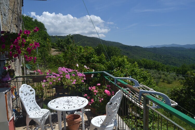 Maison Angie à Sesta Godano, terrasses et forêt - Photo 16