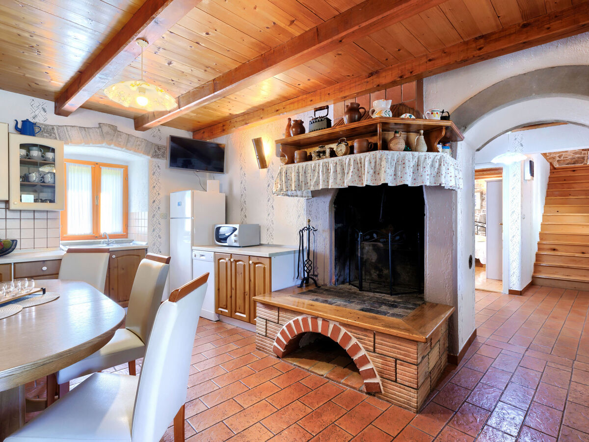 Maison Donada à Labin : piscine privée et terrain - Photo 7