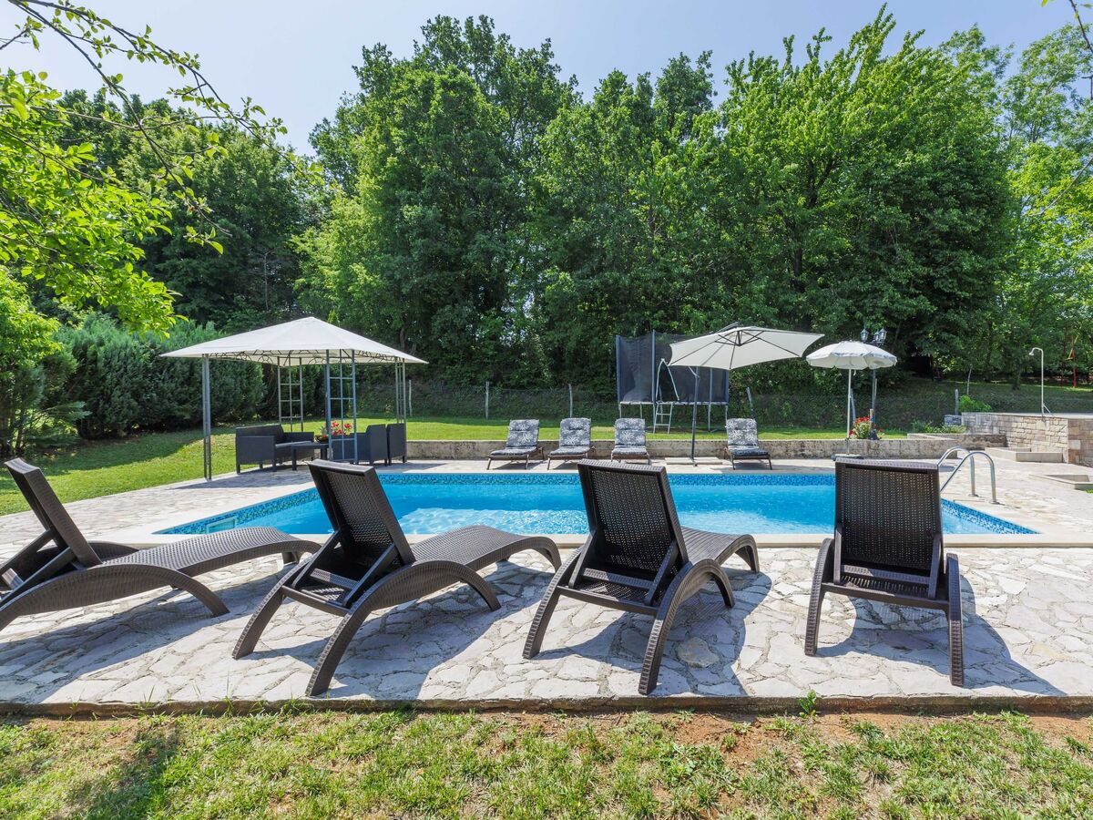 Maison Donada à Labin : piscine privée et terrain - Photo 19