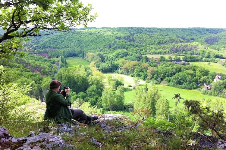 Le Pigeonnier, maison 6 pers. vue sur le Céou - Photo 16
