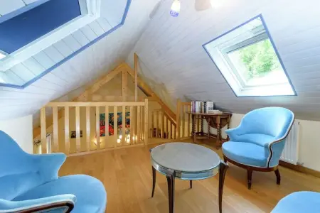 Maison en granit avec piscine couverte chauffée à Plounéour-Trez : photo 16