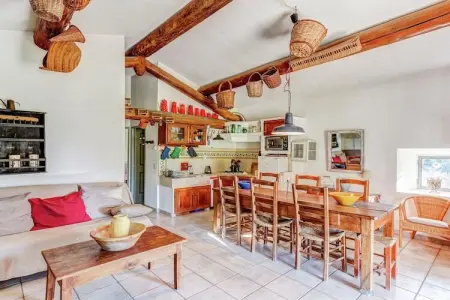 Le Mûrier, gîte 4 pers. avec piscine à Oppède : photo 4