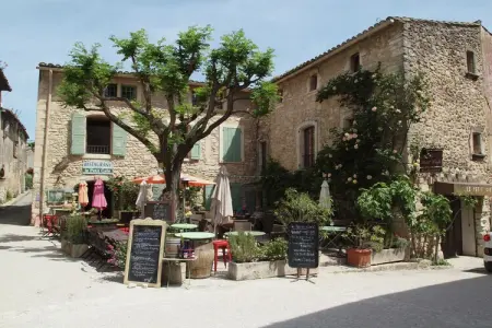 Le Mûrier, gîte 4 pers. avec piscine à Oppède : photo 14