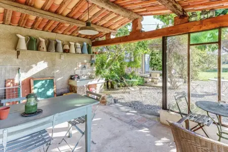 Le Mûrier, gîte 4 pers. avec piscine à Oppède : photo 24