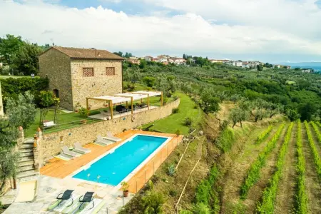 Location maison à Vinci   Florence, Maison de vacances avec piscine