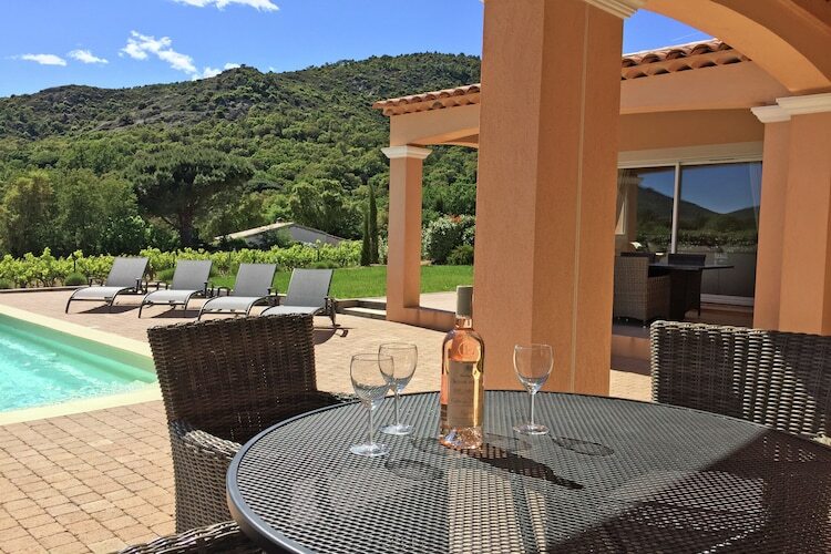 Villa d'Artagnan avec piscine et vue sur les vignes - Photo 14