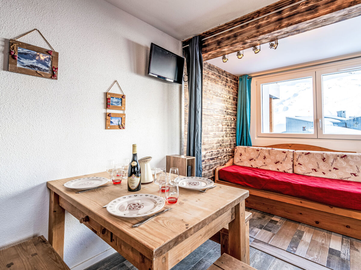 Studio 25 m² Tignes Val Claret, balcon vue pistes - Photo 2