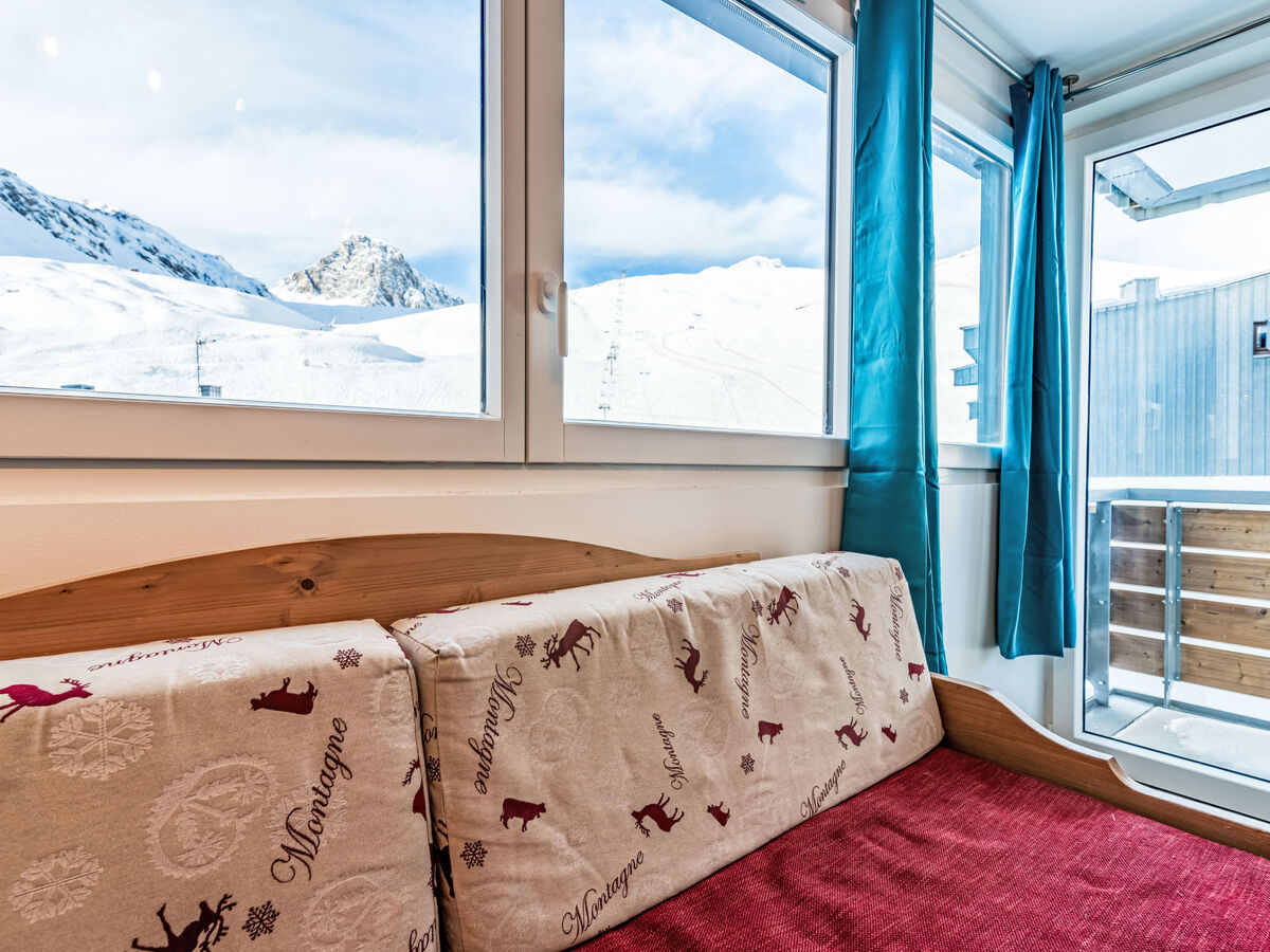Studio 25 m² Tignes Val Claret, balcon vue pistes - Photo 3