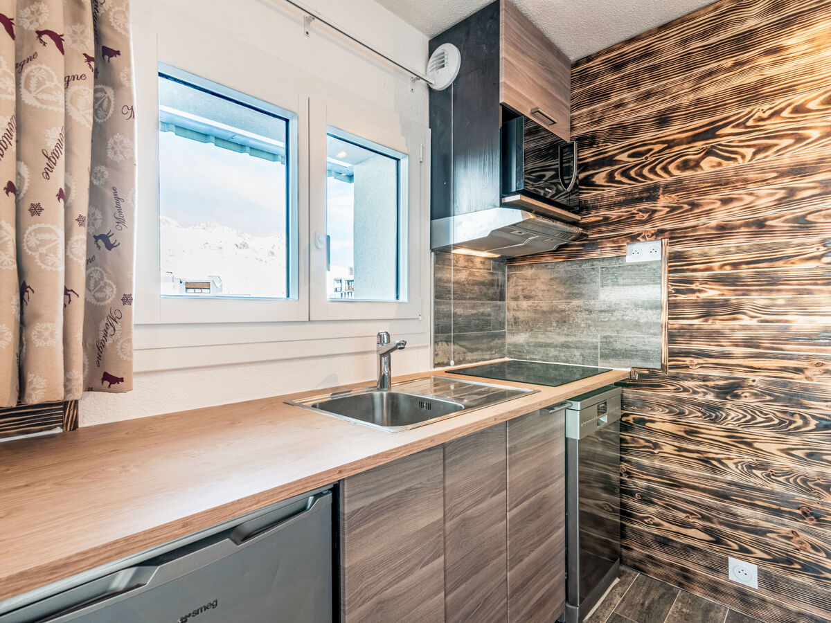 Studio 25 m² Tignes Val Claret, balcon vue pistes - Photo 8