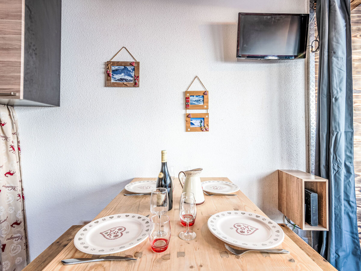 Studio 25 m² Tignes Val Claret, balcon vue pistes - Photo 10
