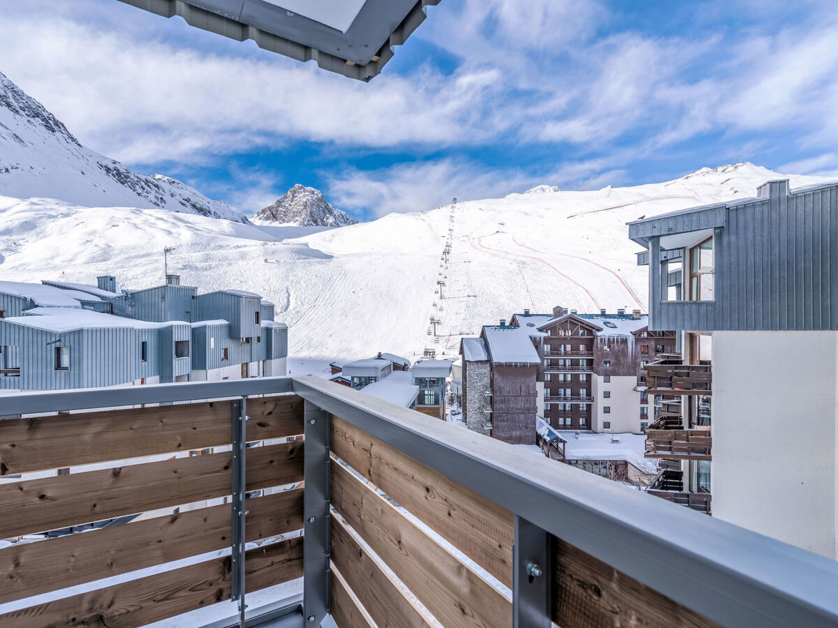 Studio 25 m² Tignes Val Claret, balcon vue pistes - Photo 11