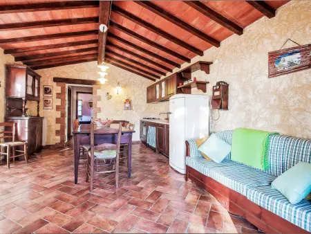 Poggiolo, gîte rustique 4 personnes avec jardin à Roccastrada - Photo 4