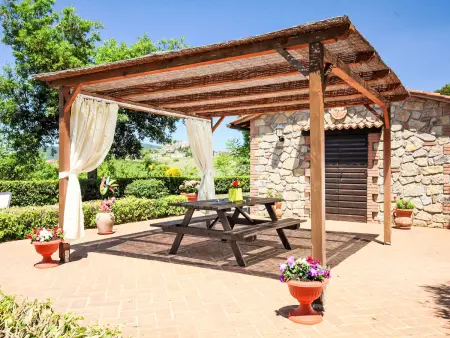Poggiolo, gîte rustique 4 personnes avec jardin à Roccastrada - Photo 14