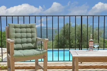 Villa Panoramique à Cabris, piscine 12x6m et terrain de pétanque : photo 28