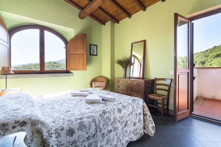 Maison Sangiovese, 6 pers., piscine panoramique Valdarno - Photo 15