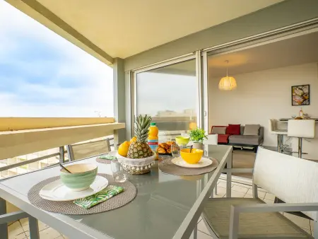 Le Beaupré, Appartement Vue Mer à Canet-Plage : photo 14