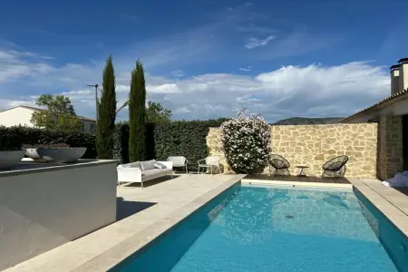 Villa Provatoux, 9 pers., piscine chauffée au pied du Ventoux : photo 10