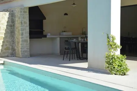 Villa Provatoux, 9 pers., piscine chauffée au pied du Ventoux : photo 18
