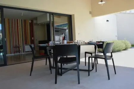 Villa Provatoux, 9 pers., piscine chauffée au pied du Ventoux : photo 19