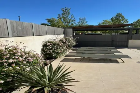 Villa Provatoux, 9 pers., piscine chauffée au pied du Ventoux : photo 22