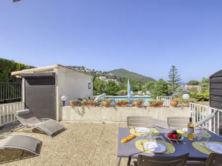 Appartement La Madrague d'Azur – terrasse, piscine, 200 m mer : photo 15