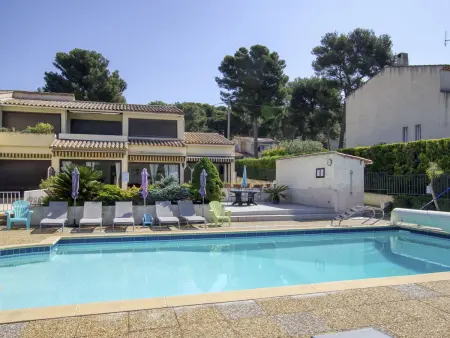 Appartement La Madrague d'Azur – terrasse, piscine, 200 m mer : photo 23