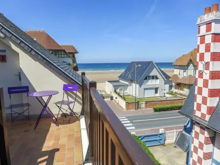 Appartement Kennedy à 15 m de la plage, Villers sur Mer : photo 4