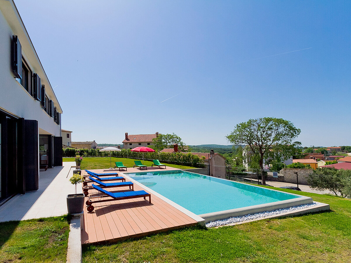 Villa Anna à Višnjan : piscine privée, 8 pers. - Photo 24