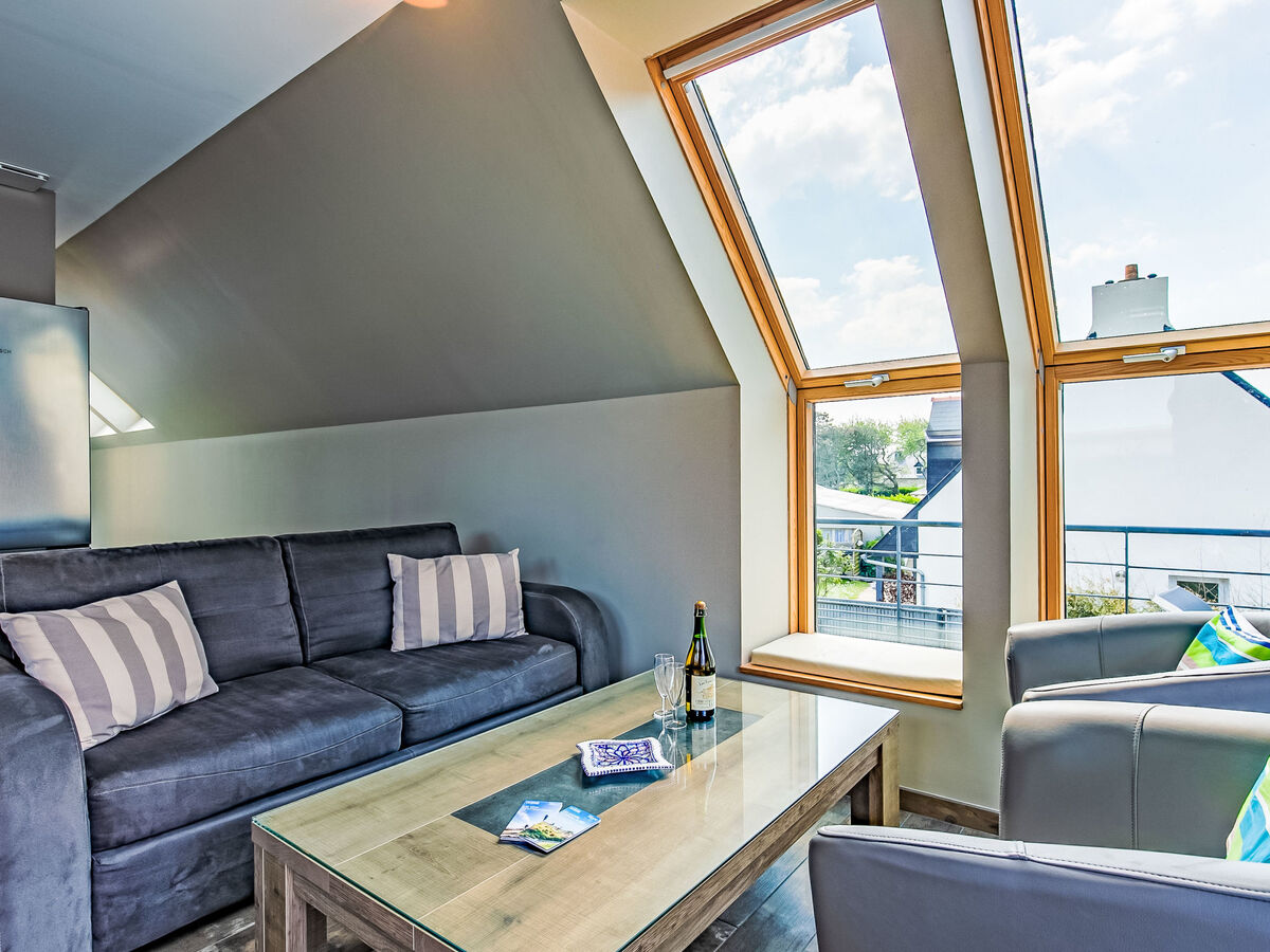 Les Chardons Bleus 2 – Apt 4 pers., vue mer à Brignogan - Photo 3
