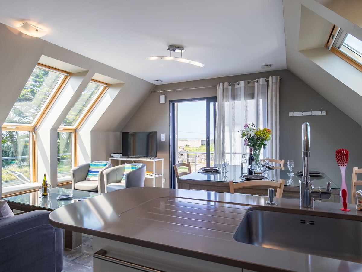 Les Chardons Bleus 2 – Apt 4 pers., vue mer à Brignogan - Photo 10
