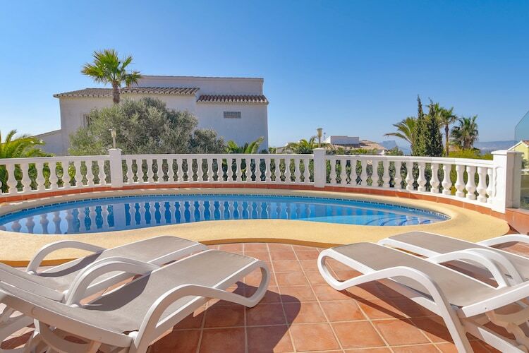Villa Renata à Moraira : piscine privée et vue mer - Photo 5
