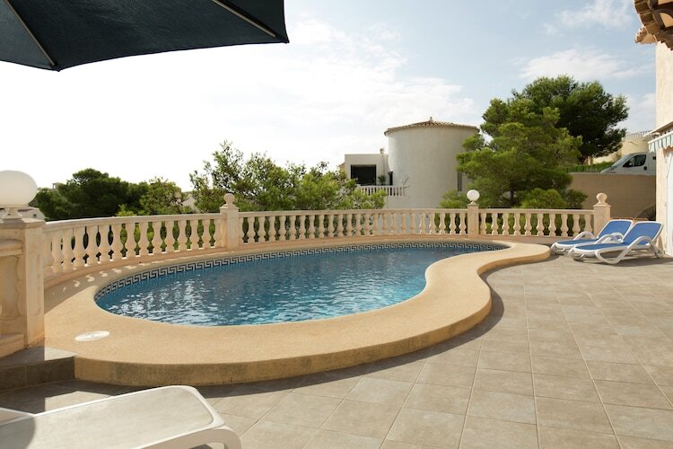 Villa Magnolias à Moraira : piscine privée, vue mer - Photo 6