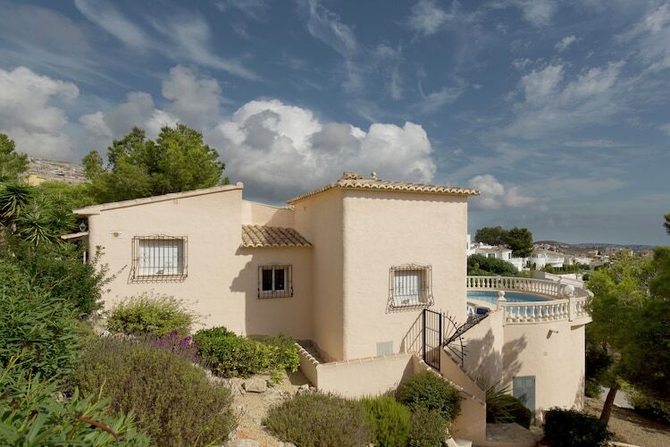 Villa Magnolias à Moraira : piscine privée, vue mer - Photo 8