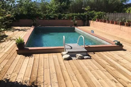 Location maison à Moustier Ste Marie, Maison de charme avec piscine privée