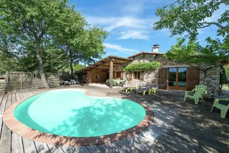 Villa 1 - St Alban-Auriolles, Maison de Vacances Ardèche Piscine - Photo 6